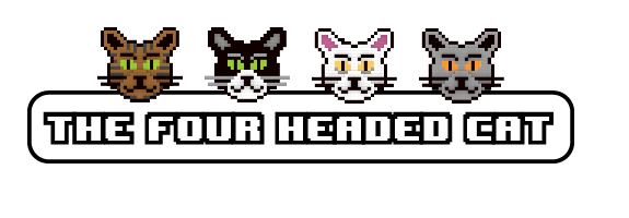 The Four Headed Cat Logo